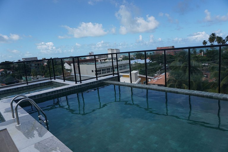 Flats no Centrinho de Porto de Galinhas - 100m piscinas natu