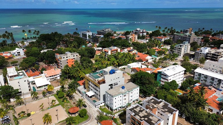 Flats no Centrinho de Porto de Galinhas - 100m piscinas natu